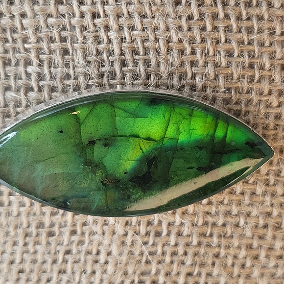 Beautiful Color Enhanced Labradorite Pendant - Picture 3 of 6